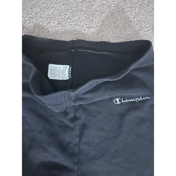 Champion Women’s Black Sweatpants Joggers Size Large - Picture 2 of 3